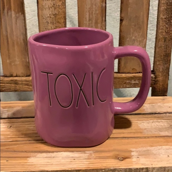 Rae Dunn Other - Rae Dunn purple toxic mug